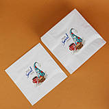 Серветка новорічна Декоративна 40*40 см - 10 шт Святкові паперові Різдвяні серветки "Sweet", фото 5