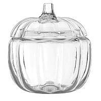 Тыква-конфетница Glass Pumpkin Jar стекло 2500ml