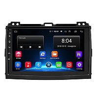 Штатная магнитола Lesko для марки Toyota Land Cruiser Prado (2002-2007гг.) 9" 2/32 GPS Android крузер 6шт