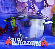 Каструля 3.4 л із неіржавкої сталі Maestro MR-3519-20 Індукційна з неіржавкої сталі термоакумулювальне дно