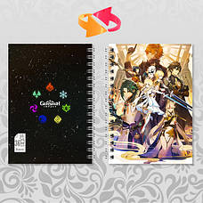 Блокноти Genshin Impact