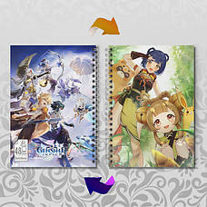 Скетчбуки Гри Genshin Impact