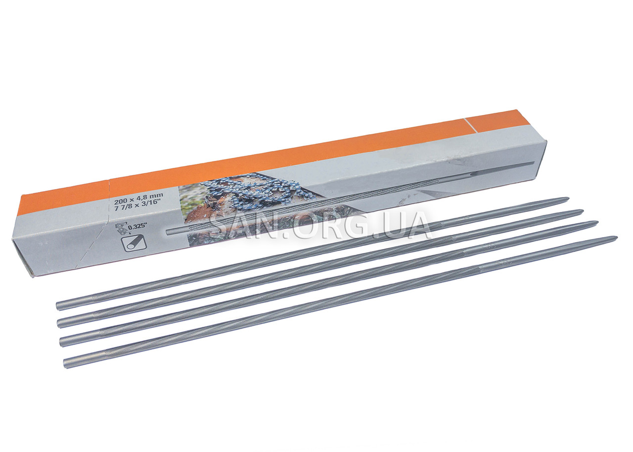 Напильник для заточування ланцюга .325" 4.8 мм ST, фото 1