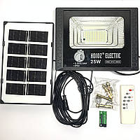 Led Прожектор аккумуляторный с солнечной панелью 25W TIGER-25 6400K IP65 Horoz Electric