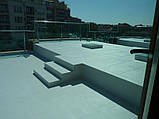 Полісечовина ручного нанесення гідроізоляція покрівлі терас Neoproof Polyurea R (А+В) 19 кг біла, фото 5