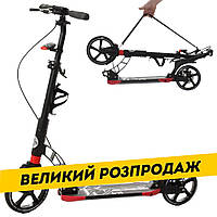 Самокат двоколісний для дорослих iTrike SR2-014-4-B Чорний