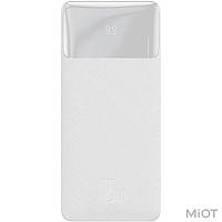 Зовнішній акумулятор (Power Bank) Baseus Bipow Overseas 10000 mAh 15W White (PPBD050002/PPBD10)(742837095755)