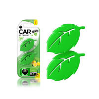 Ароматизатор для автомобиля Aroma Car Leaf 3D Mini - Lemon (831341) - Топ Продаж!