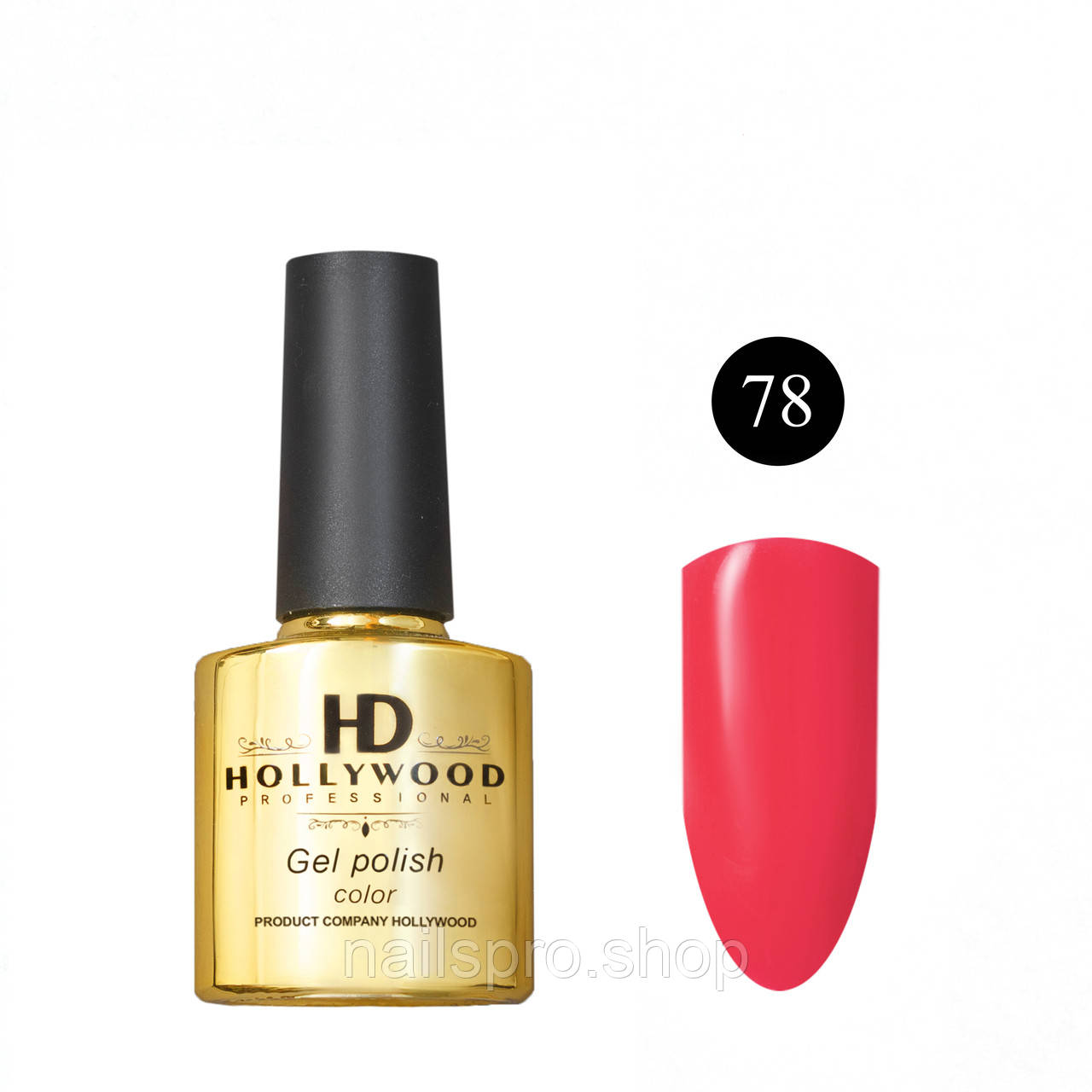 Гель лак HD Hollywod № 78, 8 ml.