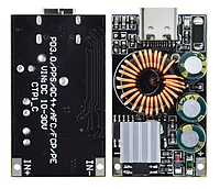 PD3.0 QC4.0 USB Type-C Модуль быстрой зарядки 10-30 В 30W Понижающий преобразователь
