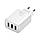 Мережевий зарядний пристрій Baseus Compact Charger 3U 17W EU, White (CCXJ020102), фото 5