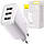 Мережевий зарядний пристрій Baseus Compact Charger 3U 17W EU, White (CCXJ020102), фото 6