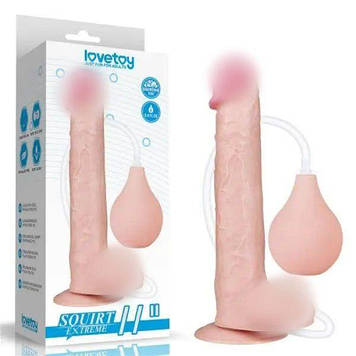 Фалоімітатор на присосці Squirt Extreme Dildo 11.0 Bomba💣
