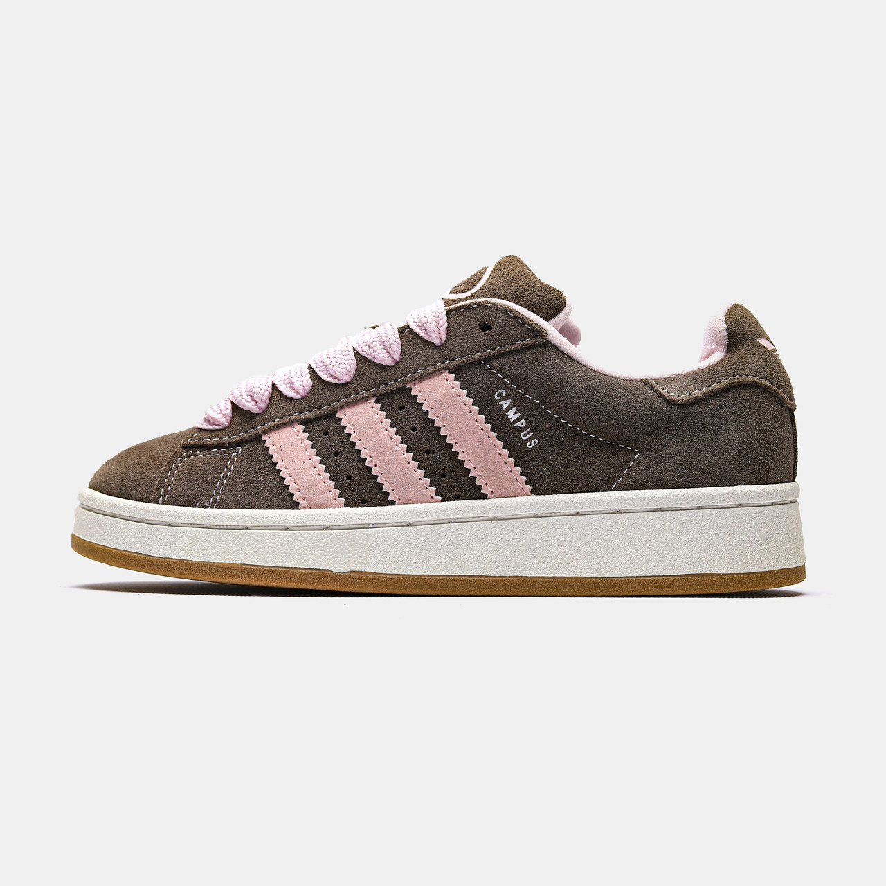 Кросівки Adidas Campus Brown Pink, жіночі кросівки, адідас кампус