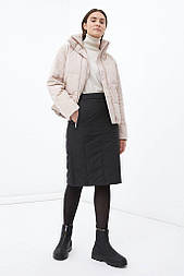 Утеплена спідниця міді Finn Flare FWB51049-200 чорна M