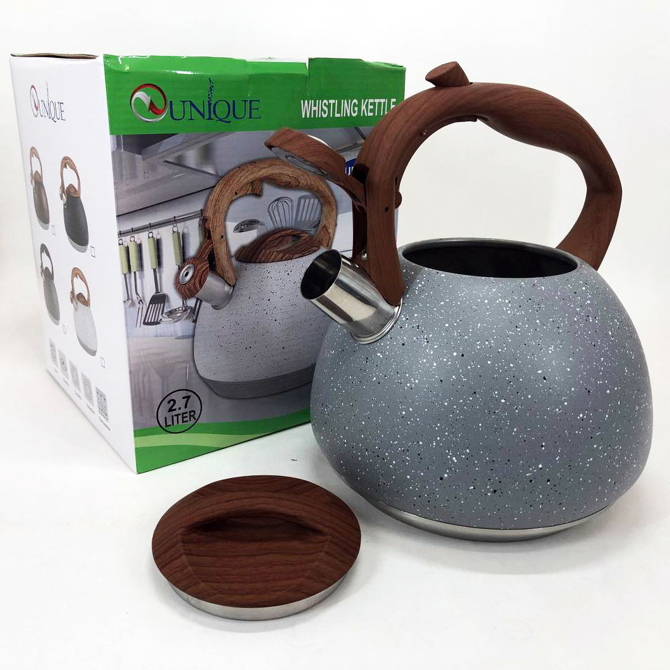 Чайник для плиты со свистком для чая Unique UN-5306 2,7л, Кухонный ...