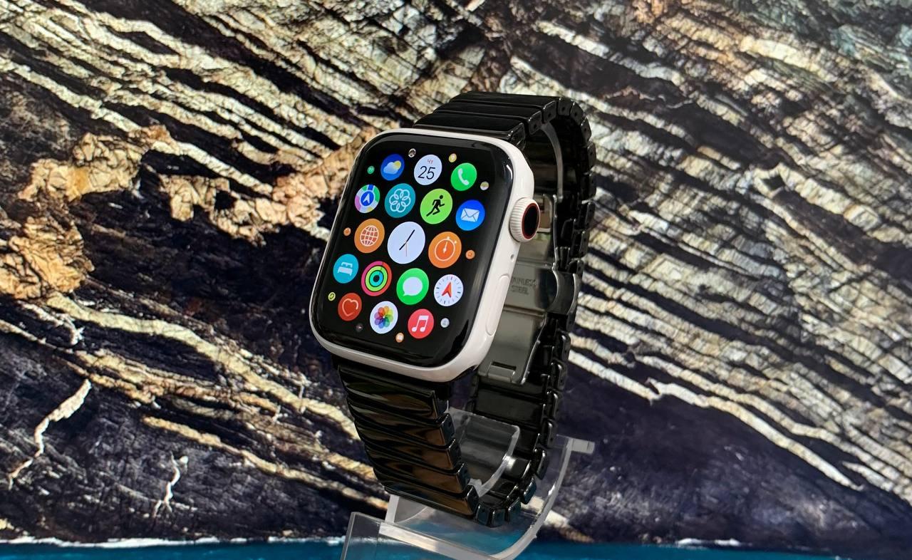 Apple Watch Series 5 White Ceramic 44 mm GPS LTE