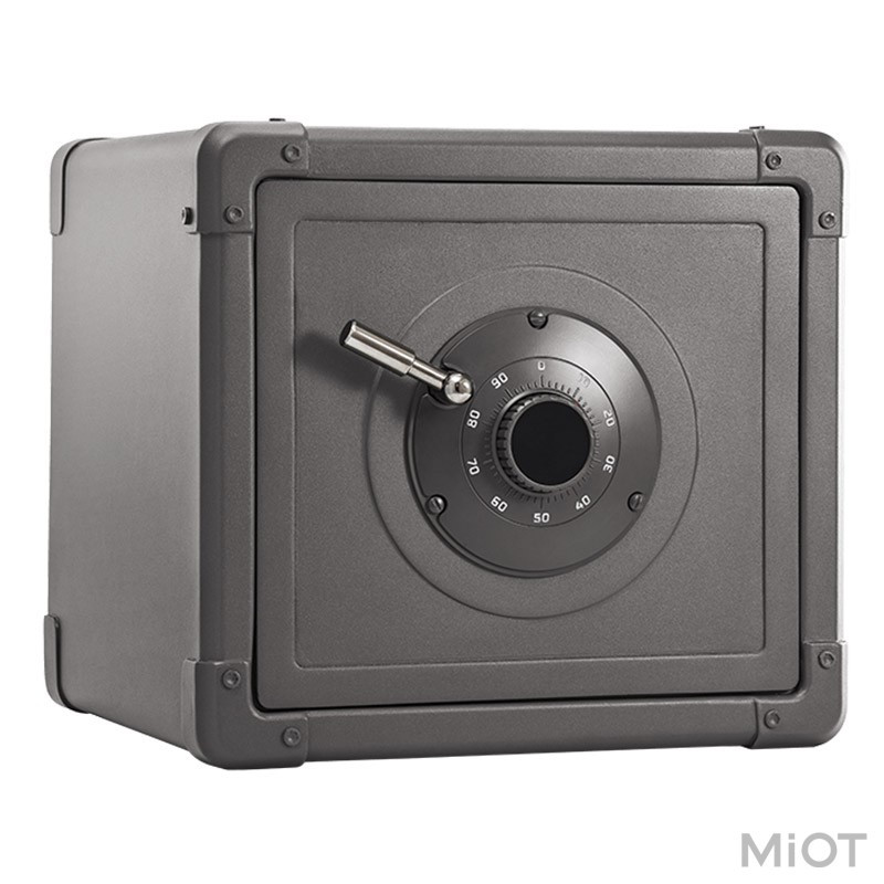 Розумний сейф Xiaomi CRMCR Retro Mechanical Smart Safe Deposit Box Grey ...