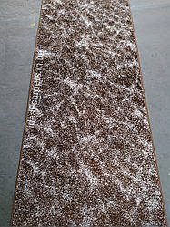 Доріжка на відріз Меланж Коричневий 0378 Brown 1.2м, 1.5м, 2м, 3м, 4м