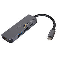 Хаб USB Type-C Frime 4in1 USB3.0 PD HDMI