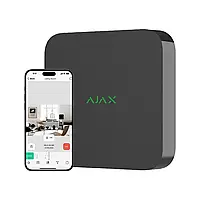 8-канальный IP видеорегистратор Ajax NVR (8ch) (8EU) black