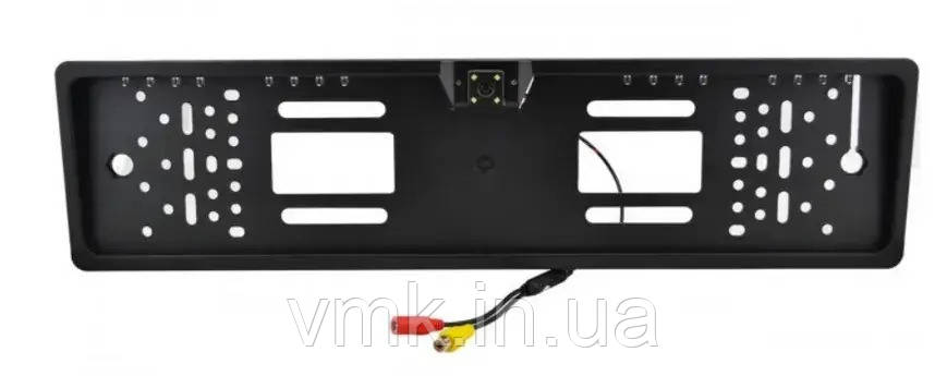 Автомобільна камера заднього виду з установкою в рамку номерного знака З діодами без парктроніка, фото 1