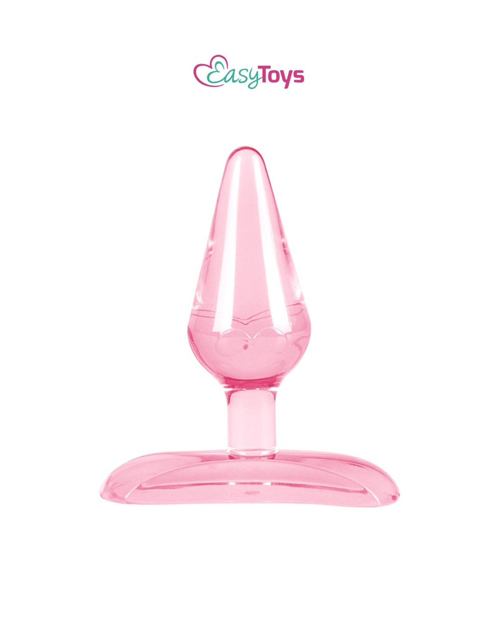 Анальна пробка міні Easytoys рожевого кольору Bomba💣, фото 1