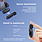 Подвійний професійний бездротовий петличний мікрофон VERON Type C мікрофон петличка для телефону, фото 4