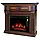 Камінокомплект ArtiFlame Beethoven АF23S махагон коричневий антик зі звуком (98 х 85 х 35 см), фото 2