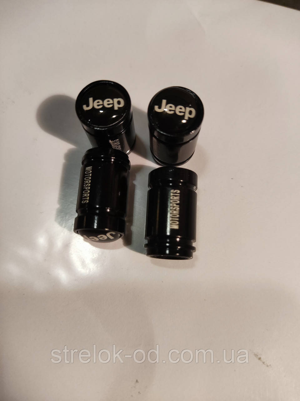 Захисні ковпачки на ніпелях Джип Jeep Комплект 4 шт.