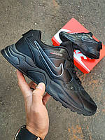 Мужские кроссовки Nike Zoom (чёрные) модные современные спортивные весенние кроссы Арт9734-1 Найк cross mood