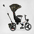 Триколісний велосипед коляска BestTrike Oscar з поворотним сидінням 6390 — 15-170, прогумовані колеса, фото 4