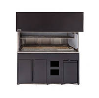 Мангал із витяжкою, зашивкою OpenFire MNG