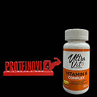 Комплекс витаминов группы Б Ultra Vit Vitamin B complex 90caps витамины и минералы