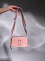 Женская подарочная сумка Marc Jacobs The Snapshot Powder (пудровая) KIS02025 стильная сумочка Марк Якобс cross