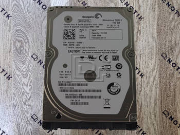 Жорсткий диск Seagate SATA 160Gb 9mm 7200rpm 16mb (ST9160411ASG) Вживаний