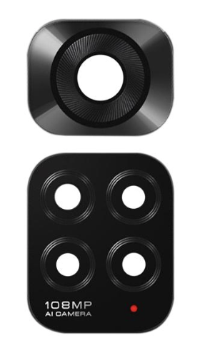 Скло камери для Xiaomi Redmi Note 11 Pro 4G, без рамки, велике + маленьке, комплект 2 шт., фото 1