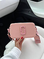 Женская подарочна сумка клатч Marc Jacobs Pink (розовая) BONO85906 модная красивая для стильной девушки cross