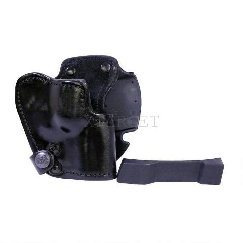 Кобура Front Line LKC для револьвера 2". Матеріал - Kydex/шкіра/замша