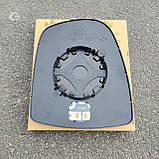 Рено Трафік (Renault Trafic) 2001-2014 скло дзеркала (вкладиш, дзеркальний елемент) лівий, фото 3