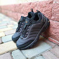 Мужские зимние кроссовки Merrell Vibram Cordura (серые) стильные удобные спортивные термо кроссы О3936 43 mood