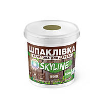 Шпаклевка для Дерева готовая к применению акриловая SkyLine Wood Дуб 800 г