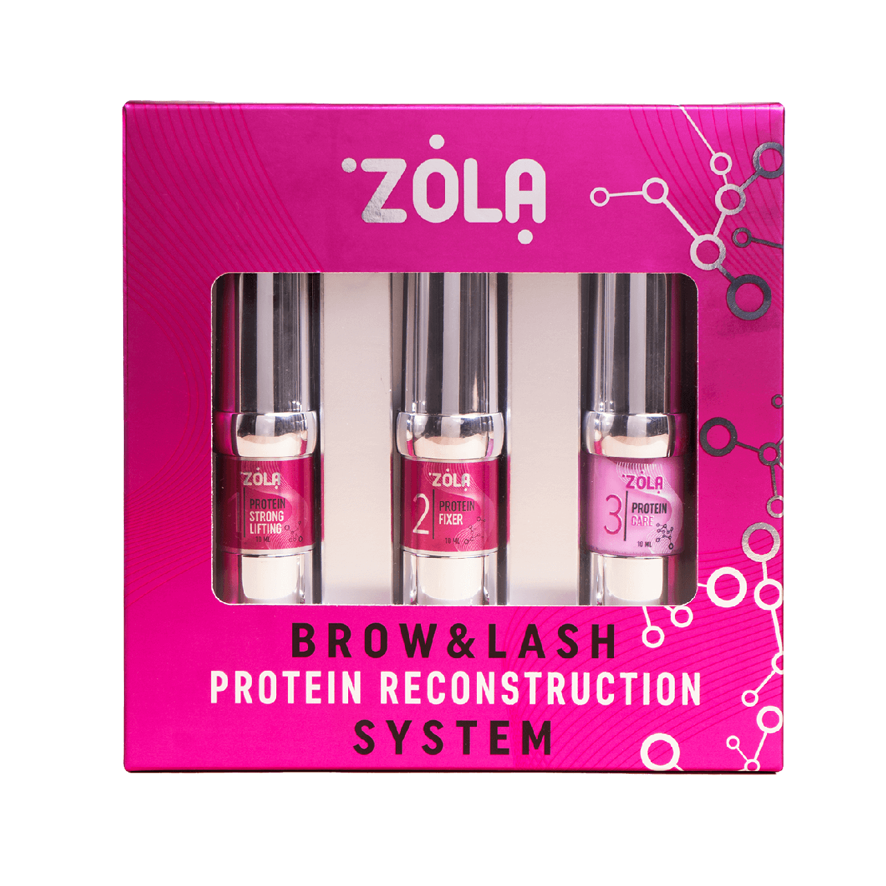 Набір для ламінування Zola Brow&Lash Protein Reconstruction System, фото 1