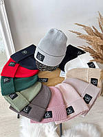 Женская теплая шапка (невысокая лопатка) СШ0001 размер 55-59