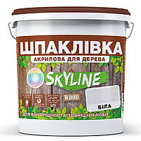 Шпаклевка для Дерева готовая к применению акриловая SkyLine Wood Белый 1.5 кг