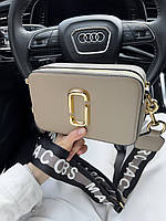 Женская подарочна сумка клатч Marc Jacobs Brown (коричневая) AS335 модная красивая для стильной девушки cross