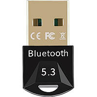 Bluetooth-адаптер U&P V5.3 Black (SWE-RTL802-BK)
