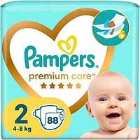 Подгузники детские Pampers Premium Care Mini 4-8кг 88шт