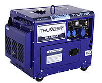 Дизельный генератор THUNDER DRS-12500 (5,5 кВт), электростанция дизельная для дома