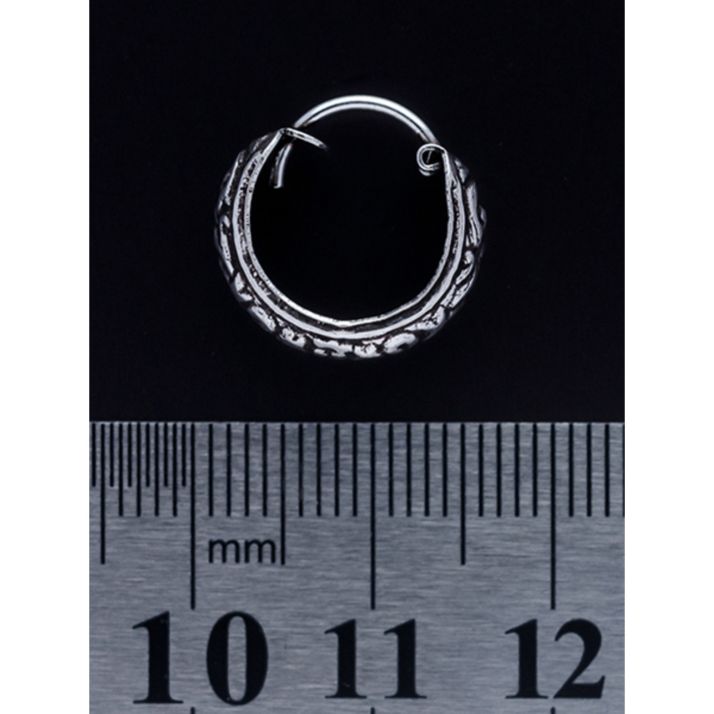 Сережка, кільце піратське з візерунком (eas-038), фото 1